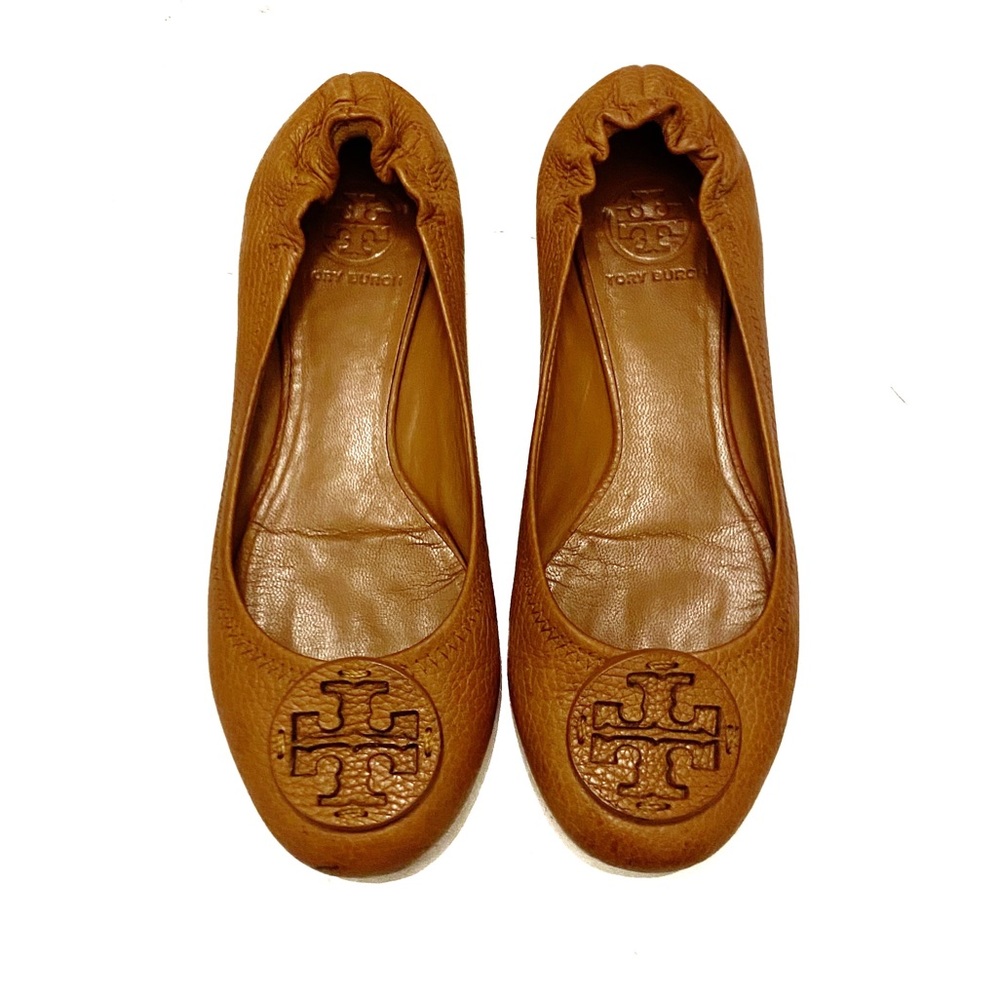 Tory Burch Leather Ballet Flats Size 8